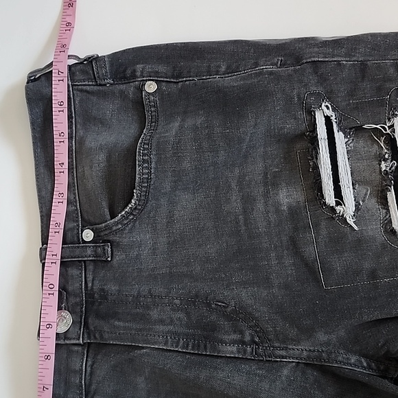 Pacsun Mens Patches Distressed Skinny Jeans/ Size 33X32 - Picture 8 of 13